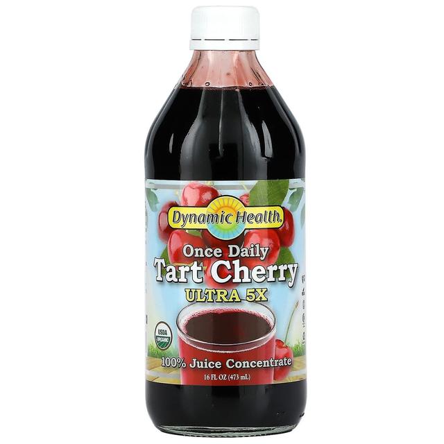 Dynamic Health, Once Daily Tart Cherry, Ultra 5X, 16 fl oz (473 ml) on Productcaster.