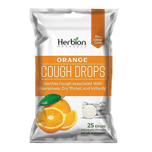 Herbion Naturals Cough Drops, Orange 25 Count (Pack of 1) on Productcaster.