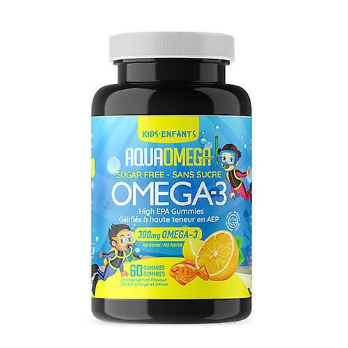 AquaOmega High EPA Kids Gummies Orange ,60 Gummies on Productcaster.