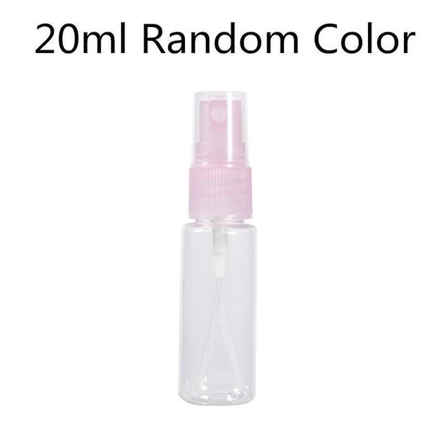 1pc 100/60ml plastic spray fles reizen mini navulbare fles transparante parfum spray fles cosmetische containers groothandel 20ml willekeurige kleur on Productcaster.