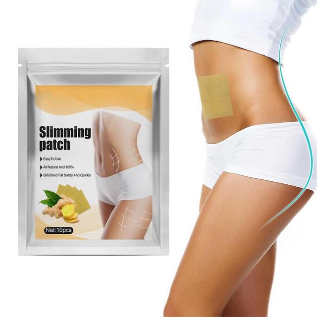 Herbal Slimming Compact Tummy Patch,weight Loss Stickers,ginger Fat Burner,body Sculpting on Productcaster.