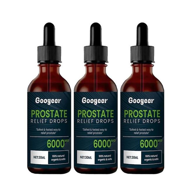 3pcs Prostate Treatment Drops,control And Support The Bladder Protect The Prostate Eliminate Frequent Urination Symptoms And Relieve Pain on Productcaster.