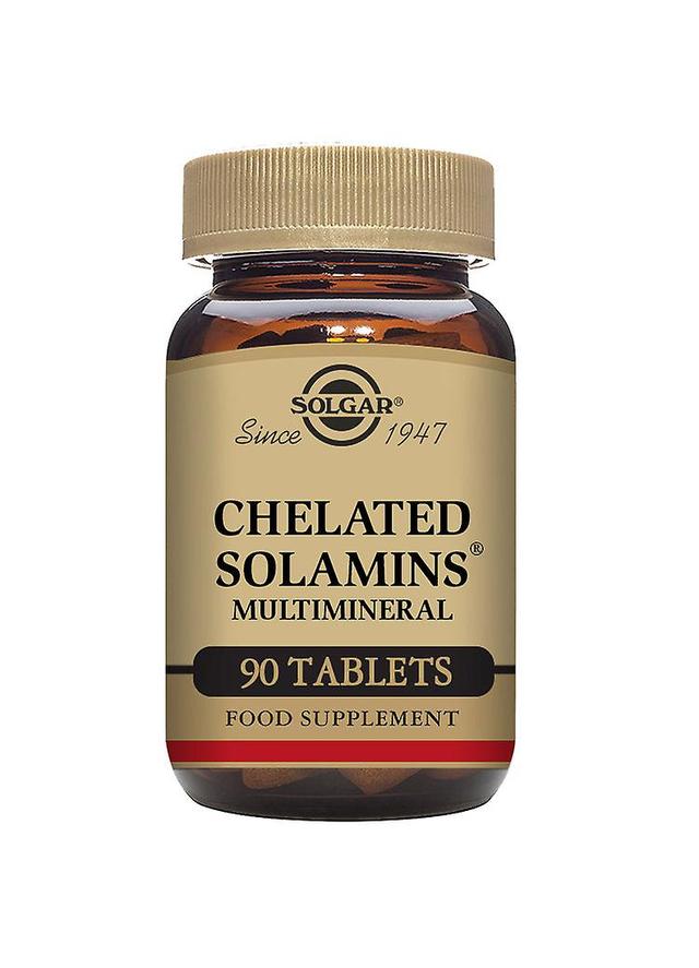 Solgar Chelatierte Solamine Multimineralien Tabletten 90er Jahre on Productcaster.