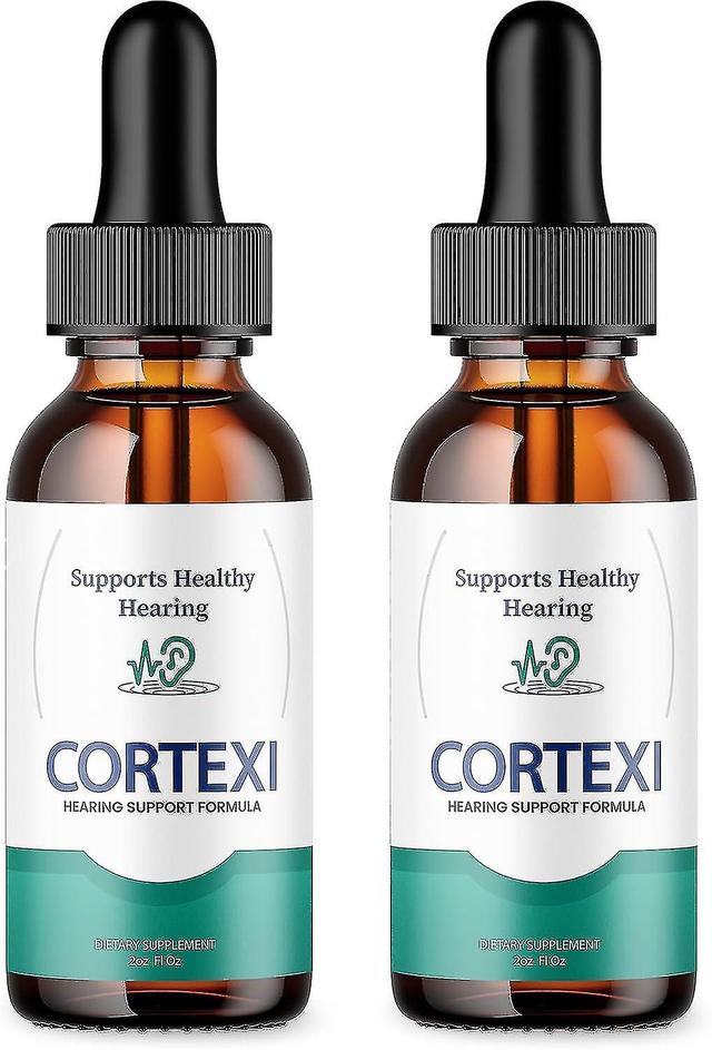 Cortexi Hearing Support Drops, Cortexi Ear Drops, Healthy Eardrum Promotes Auditory Clarity Supports Healthy Hearing 2pcs on Productcaster.