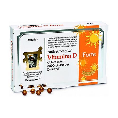 Pharma Nord ActiveComplex Vitamín D Forte 80 mäkkých gélov on Productcaster.