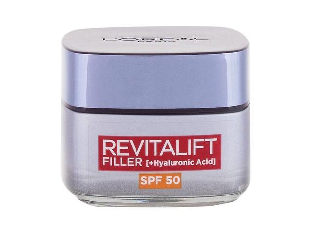 L'Oréal Paris - Revitalift Filler HA SPF50 - For Women, 50 ml on Productcaster.