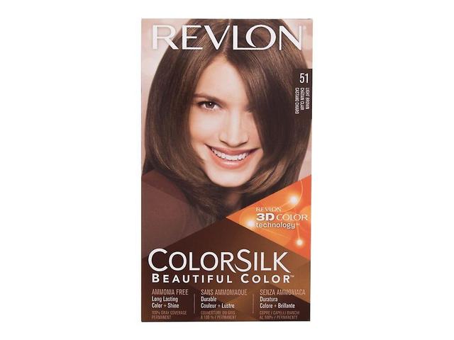 Revlon - Colorsilk Beautiful Color 51 Light Brown - For kvinner, 59,1 ml on Productcaster.