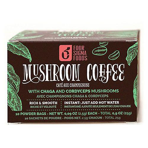 Four Sigma Foods Inc Pilzkaffee, mit Chaga & Cordyceps Pilz 10 ct (Packung von 1) on Productcaster.