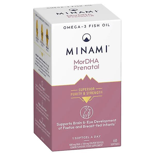 Minami Nutrition Minami Näring, MorDHA Prenatal, 60 Caps on Productcaster.