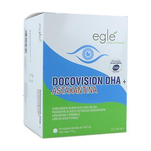 Egle Docovision DHA Astaxanthin 60 capsules on Productcaster.