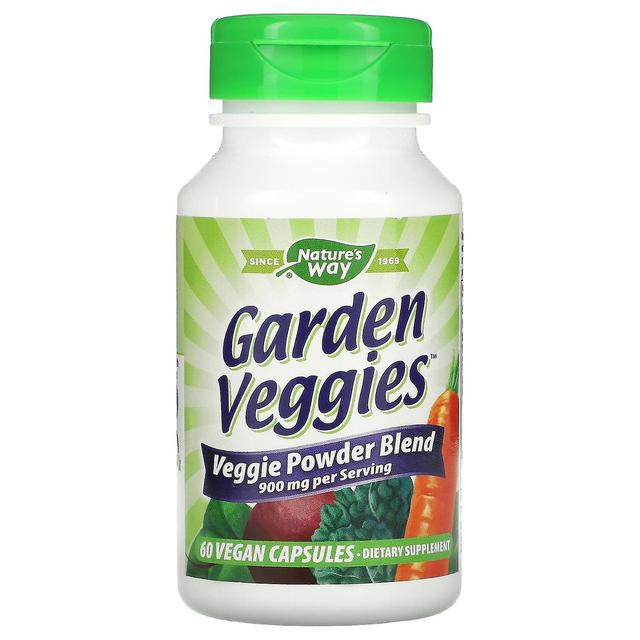 Nature's Way, Garden Veggies, 60 Vegan Capsules on Productcaster.