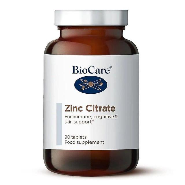 BioCare Zinc Citrate Tabs 90 (13690) on Productcaster.