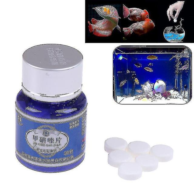 Fish Fungicide 30 Tablet Metronidazole Medicine Aquarium Anti Parasite Bacterial -ys [hy] on Productcaster.