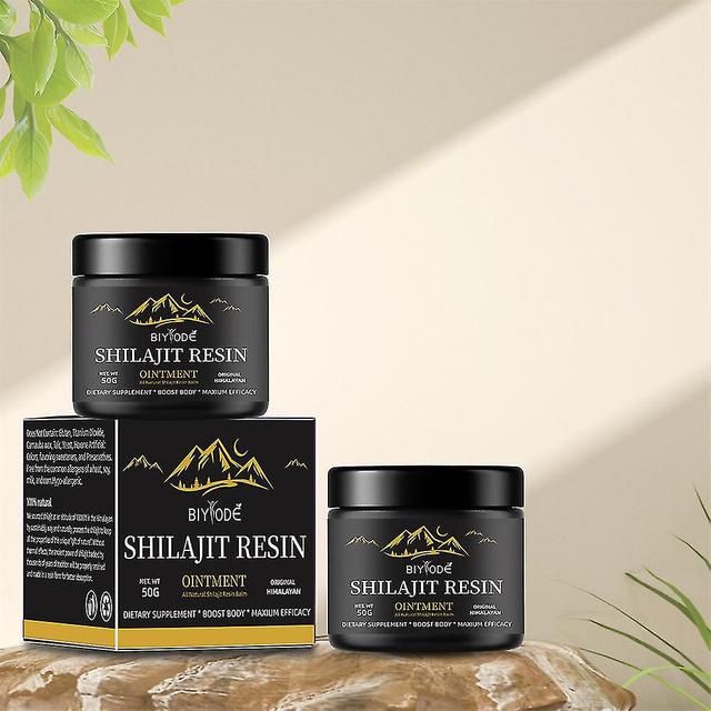 1-5x Pure 100 Himalayan Shilajit Soft Resin Orgánico Extremadamente Potente Ácido Fúlvico 2PCS cream on Productcaster.