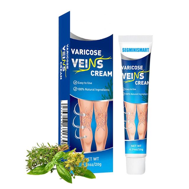 Vonkayi 3 Pcs Crème Variqueuses, 20g Crème Variqueuses Contre Les Varicosités, Varices Et Varicosités Élimination on Productcaster.