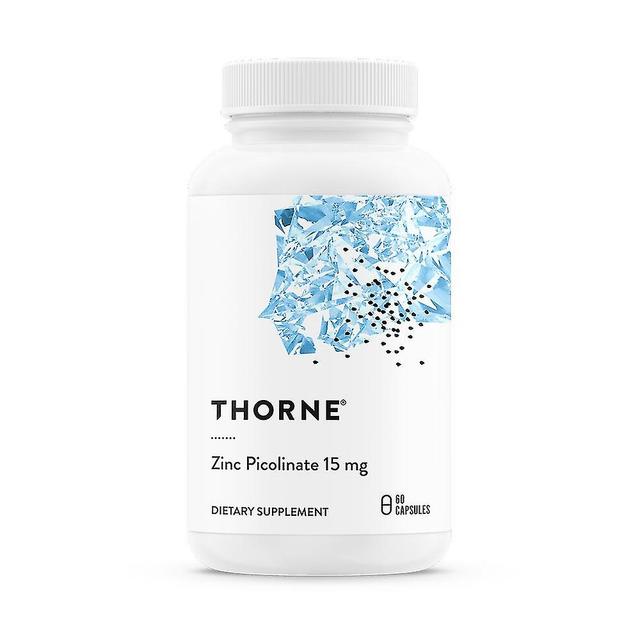 Thorne Research Zinc Picolinate 15mg 60 Capsules on Productcaster.