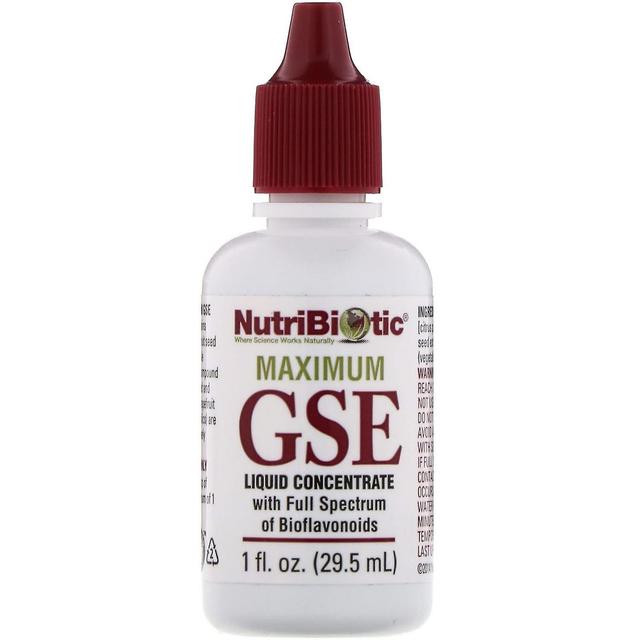 NutriBiotic, Maximal GSE, Flytande koncentrat, 1 fl oz (29,5 ml) on Productcaster.