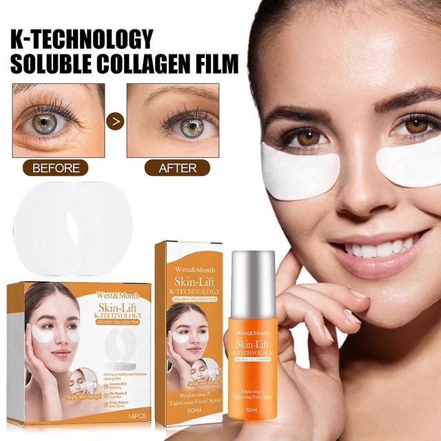 Denstyle Collagen Film & Mist Kit, Korea Highprime Collagen Soluble Film, Korean Technology Soluble Collagen Film for Anti-Aging Effects 1 Set on Productcaster.