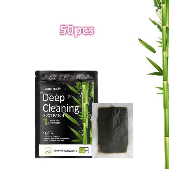 50st Detox Fotplåster Kuddar Kroppstoxiner Fötter Bantning Djuprengöring on Productcaster.