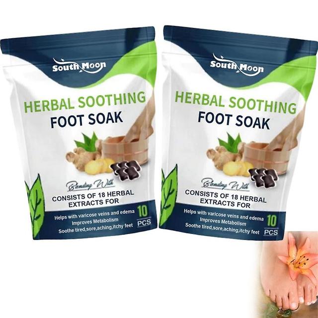 Fat Burning Foot Bath Soak Fast Slimming Natural Herbal Detox Dehumidification Foot Loss Body Health Stress Relax 2bag-20pcs on Productcaster.