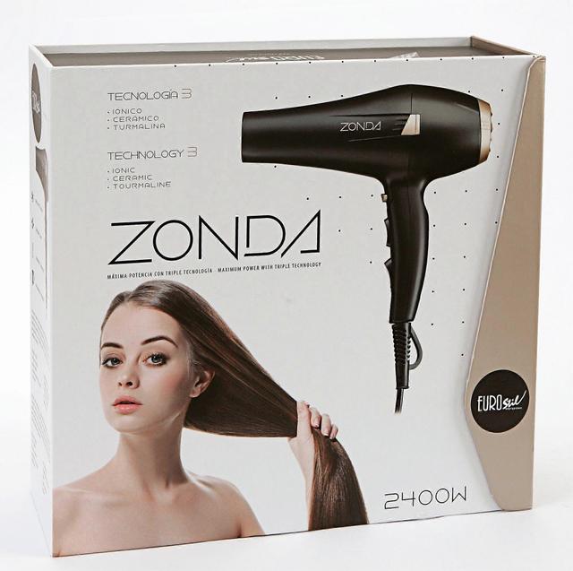 Eurostil zonda golden hair dryer 2400w 1 unit on Productcaster.