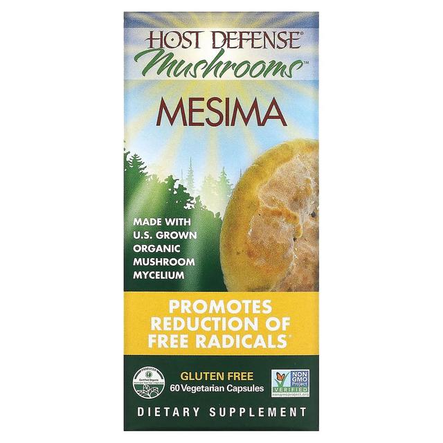 Fungi Perfecti Host Defense Svampar Perfecti Host Defense, Mesima, 60 vegetariska kapslar on Productcaster.