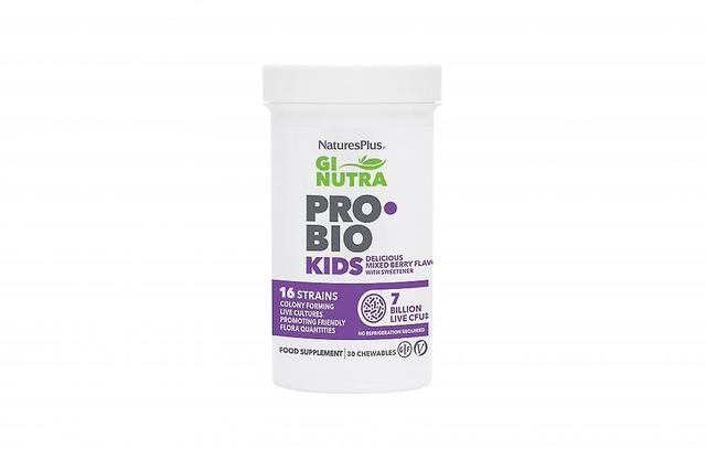 Nature's Plus Naturens plus gi nutra pro-bio børn tyggetabletter 30'erne on Productcaster.