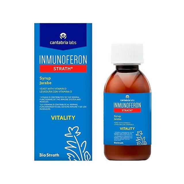 Cantabria labs inmunoferon strath vitality syrup 250ml on Productcaster.