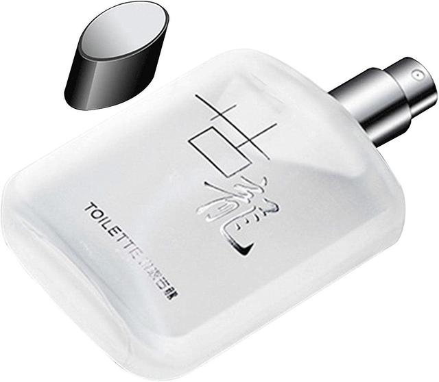 Parfumspray voor mannen, frisheid parfum met geur van mandarijn, lavendel, vetiver Wit on Productcaster.