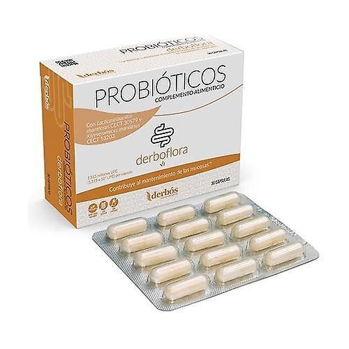 Derbós Derboflora probiotics 30 capsules on Productcaster.