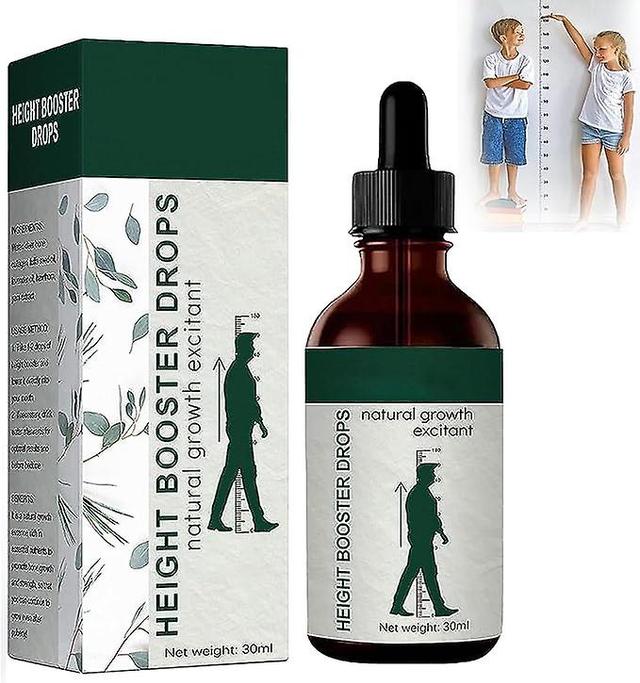 Height Booster Drops, Plant Extract High Growth Oil For Adolescent Bone Growth 30ml 1PCS on Productcaster.