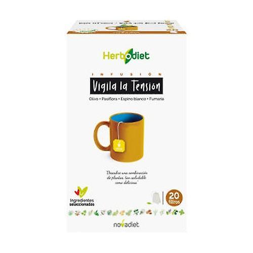 Novadiet Herbodiet Infusions Watch Your Tension 20 infusion bags on Productcaster.