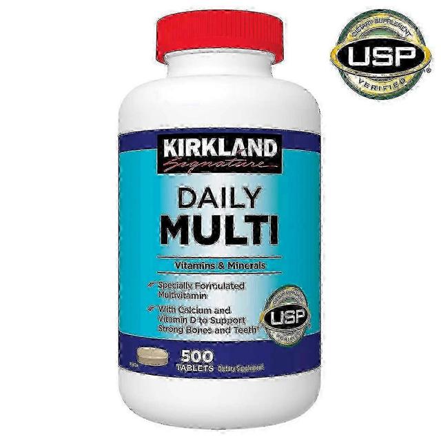 Kirkland Signature Daily Multi Tabletten, 500 ea on Productcaster.