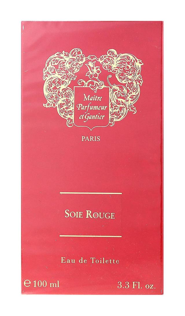 Maitre Parfumeur et Gantier Soie Rouge Eau De Toilette Spray 3,3 Oz/100 ml In Box 3.3 Oz on Productcaster.