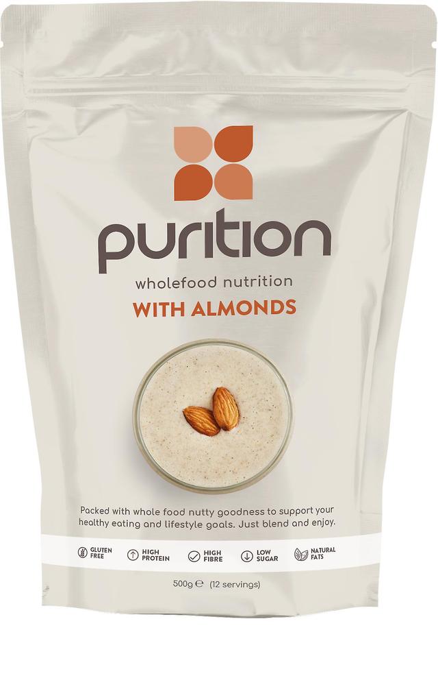 Purition wholefood nutrition with almonds 500g on Productcaster.