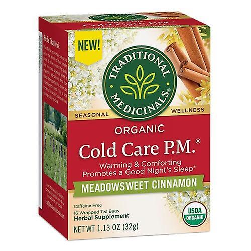 Traditional Medicinals Organic Cold Care P.M. Tea, 16 Bags (Pack of 1) on Productcaster.