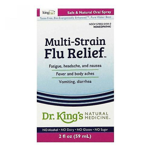 King Bio Natural Medicines Dr.King's Natural Medicine Influenza, 2 onzas (paquete de 3) on Productcaster.