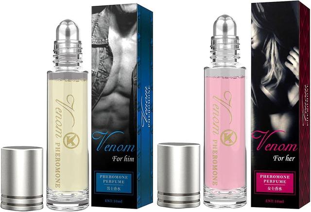 Pheromone Perfume For Men Women Roll-on Pheromone Infused Oil Perfume Cologne Sexy Roller Pheromone Fragrance Unisex For Men And Women 10ml 2Pcs on Productcaster.