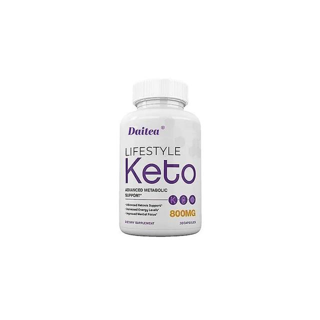 Sofirn Daitea KETO-ketogeniczne kapsułki, pomaga spalać tłuszcz i uzupełniać energię, Naturalny detoks nie powodując niezależności 30 count 1 bottle on Productcaster.