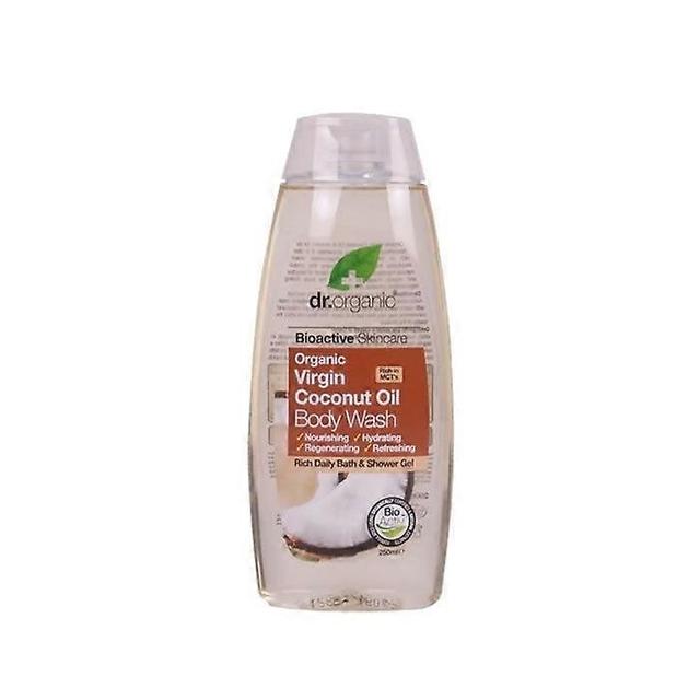 Dr organic virgin coconut oil bath and shower gel 250ml on Productcaster.