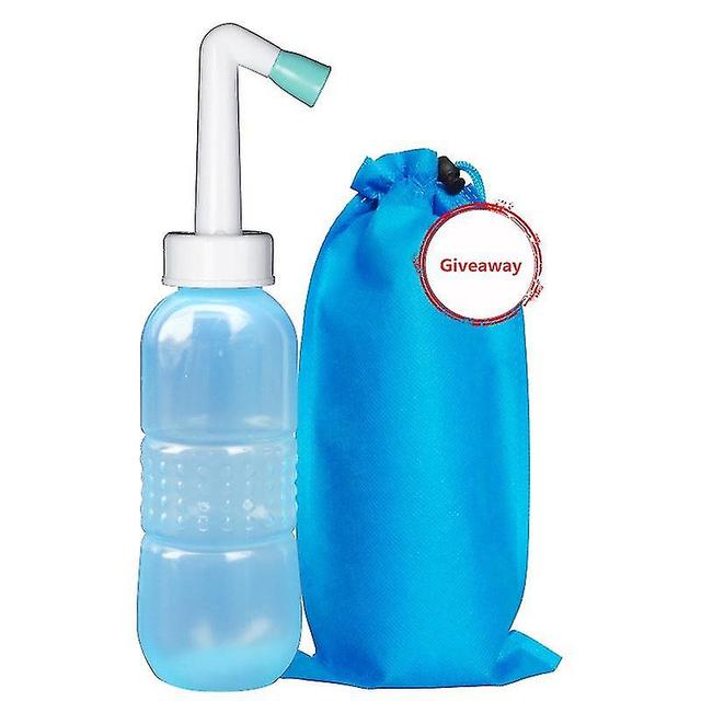 Limpiador vaginal Ducha vaginal para mujeres Suministros de cuidado de higiene personal Irrigador de partes privadas Agua azul on Productcaster.