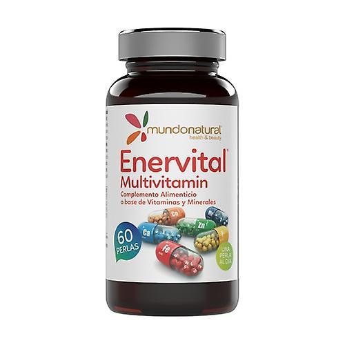 Mundo Natural Enervital multivitamiini 60 pehmeät geelit on Productcaster.