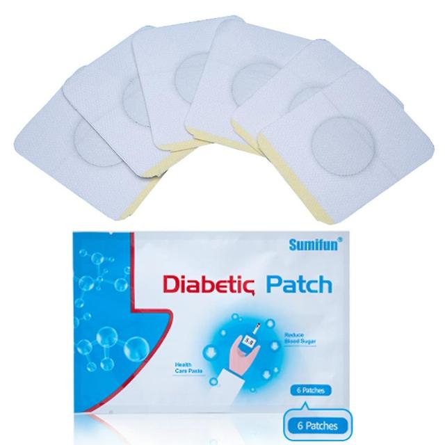 Fsu 48pcs=8bags Diabetic Patch Chinese Herbal Stabilizes Blood Sugar Level Lower Blood Glucose Sugar Balance New Plaster on Productcaster.