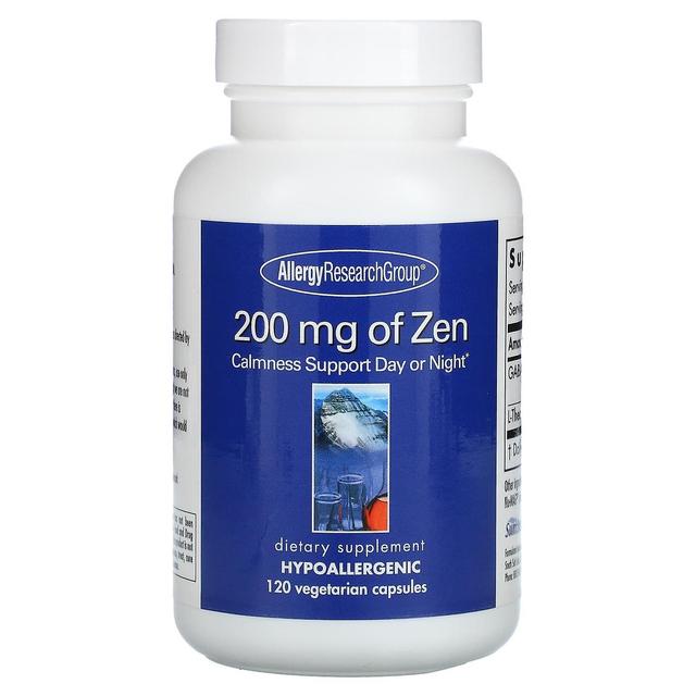 Allergy Research Group Grupo de Pesquisa de Alergia, Zen, 200 mg, 120 Cápsulas Vegetarianas on Productcaster.