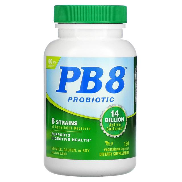 Nutrition Now, PB 8 Probiotic, 120 wegetariańskich kapsułek on Productcaster.