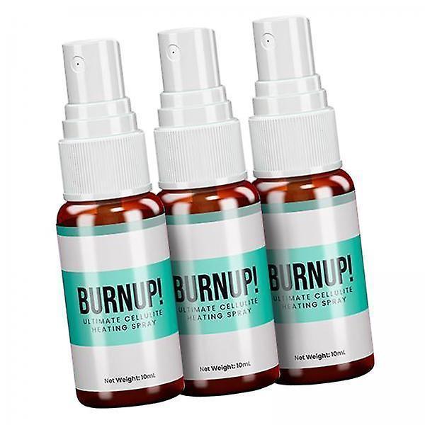 3x10ml Body Shaping Spray Pure Natural Herb Fat Burner For Men Women 3-in-pack on Productcaster.