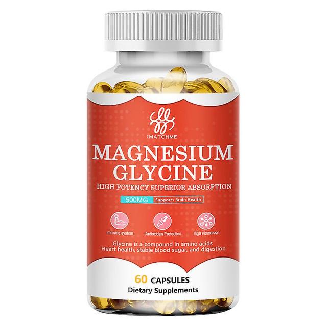 Fördert Entspannung, Kognition und Schlafqualität - Vitamine D und B6, Coq10, Magnesium-Kalzium-Ergänzung, Magnesiumglycinat-KapselnHuamade Huamade... on Productcaster.