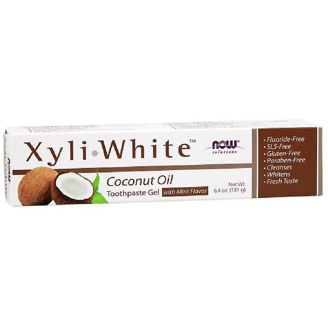 NOW Foods XyliWhite Coconut Oil Toothpaste Gel 181g on Productcaster.