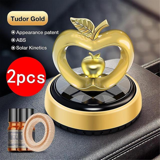 Sjioh Car Air Freshener Perfume Solar Energy Rotating Aromatherapy Decoration Automobile Diffuser For Vehicle Home Car Interior Parts on Productcaster.