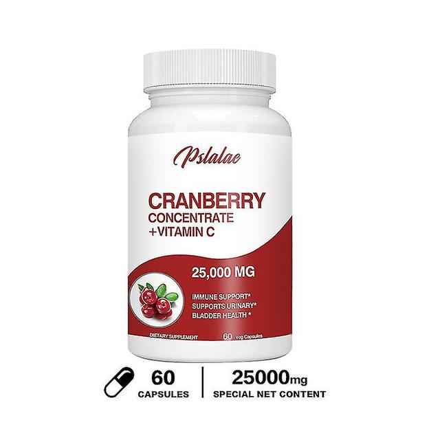 Guoguo Organic Cranberry Extract (25,000 Mg) With Vitamin C And Vitamin E For Prostate Support And Urination 120 Capsules 60 Capsules on Productcaster.